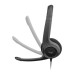 Наушники с микрофоном Logitech H390 черный 1.9м накладные USB оголовье (981-001577)