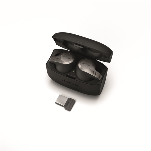 Гарнитура беспроводная/ Jabra Evolve 65t, Titanium Black, MS