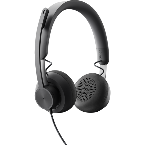 Гарнитура/ Logitech Headset Zone Wired  UC Graphite