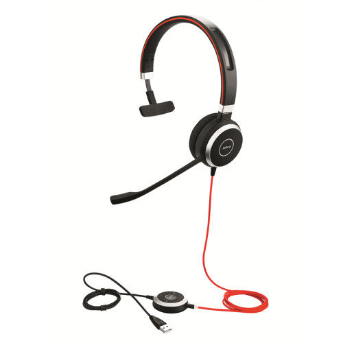 Гарнитура проводная/ Jabra EVOLVE 40 MS Mono