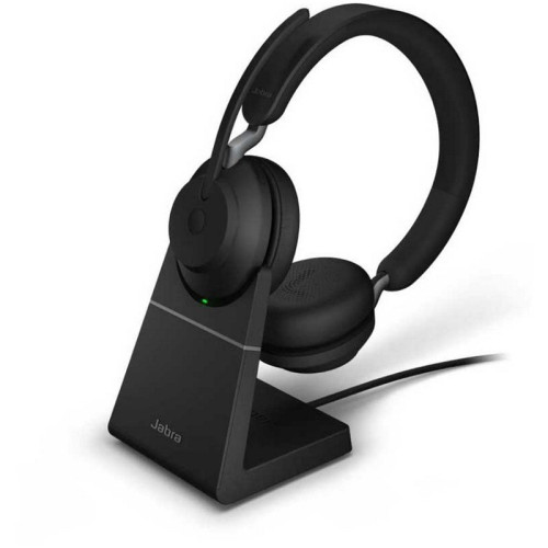 Гарнитура беспроводная/ Jabra Evolve2 65, Link380a UC Stereo Stand Black