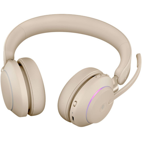 Гарнитура беспроводная/ Jabra Evolve2 65, Link380c UC Stereo Beige