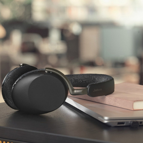 Гарнитура беспроводная/ Jabra Evolve3 85 MS Link390a Black