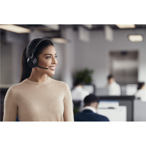 Наушники с микрофоном Jabra Evolve2 65, Link380a MS Stereo Stand Black черный накладные BT оголовье (26599-999-989) Наушники с микрофоном Jabra Evolve2 65, Link380a MS Stereo Stand Black черный накладные BT оголовье (26599-999-989)