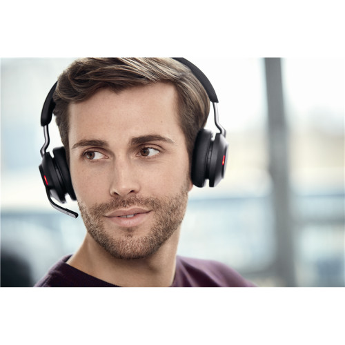 Наушники с микрофоном Jabra Evolve2 65, Link380a MS Stereo Stand Black черный накладные BT оголовье (26599-999-989) Наушники с микрофоном Jabra Evolve2 65, Link380a MS Stereo Stand Black черный накладные BT оголовье (26599-999-989)