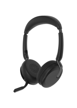 Наушники с микрофоном Jabra Evolve2 65 Flex черный накладные BT оголовье (26699-999-989)