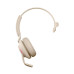Гарнитура беспроводная/ Jabra Evolve2 65, Link380c MS Mono Stand Beige Гарнитура беспроводная/ Jabra Evolve2 65, Link380c MS Mono Stand Beige