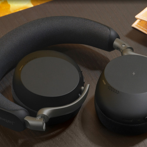 Гарнитура беспроводная/ Jabra Evolve3 75 MS Link390a Black WLC