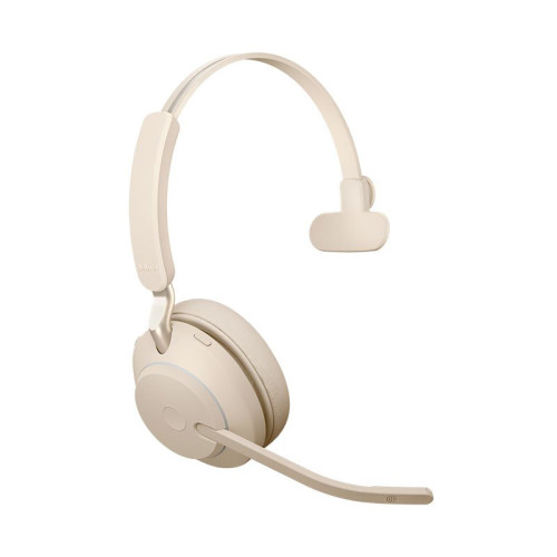 Гарнитура беспроводная/ Jabra Evolve2 65, Link380a UC Mono Beige Гарнитура беспроводная/ Jabra Evolve2 65, Link380a UC Mono Beige
