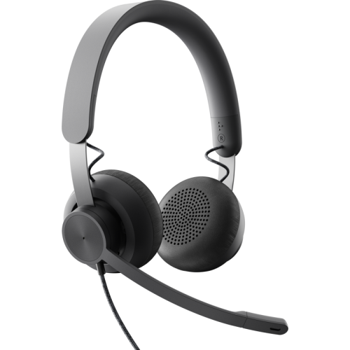 Гарнитура/ Logitech Headset Zone Wired  UC Graphite