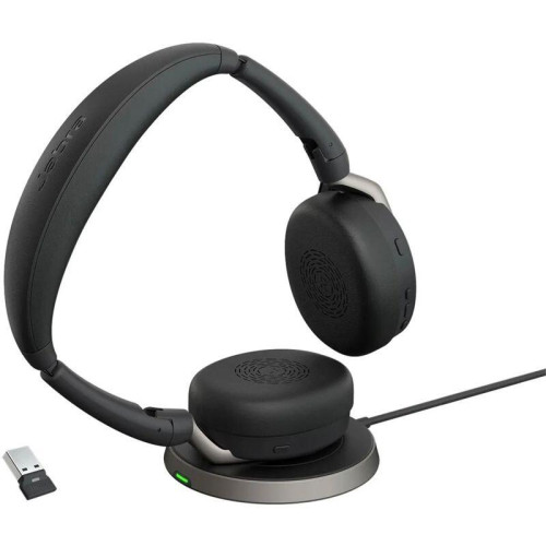 Наушники с микрофоном Jabra Evolve2 65 Flex черный накладные BT оголовье (26699-999-989) Наушники с микрофоном Jabra Evolve2 65 Flex черный накладные BT оголовье (26699-999-989)