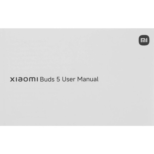 Гарнитура вкладыши Xiaomi Buds 5 M2341E1 серый беспроводные bluetooth в ушной раковине (BHR8116GL)