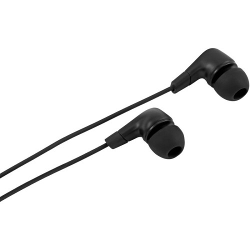 Гарнитура внутриканальные Oklick HS-S-250 1.2м черный проводные в ушной раковине (SS-E161)