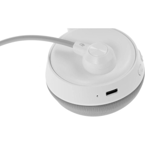 Наушники с микрофоном A4Tech BH230 белый/серый мониторные BT оголовье (BH230 WHITE)