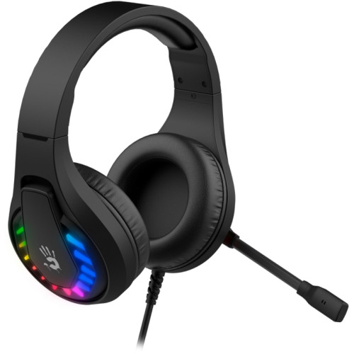 Наушники с микрофоном A4Tech Bloody G230 черный 2м накладные USB оголовье (G230) Наушники с микрофоном A4Tech Bloody G230 черный 2м накладные USB оголовье (G230)