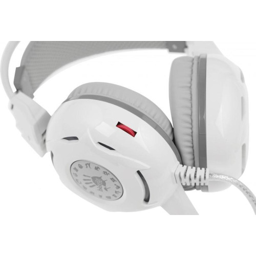 Наушники с микрофоном A4Tech Bloody G300 белый/серый 1.8м мониторные оголовье (G300 WHITE+GREY)