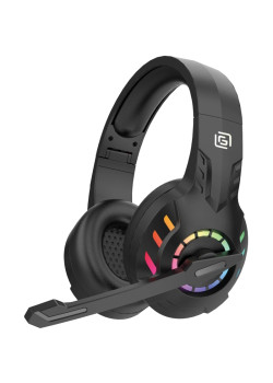 Наушники с микрофоном Oklick HS-L420G черный накладные BT оголовье (1939799)