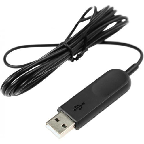 Наушники с микрофоном Logitech H340 черный 1.8м накладные USB оголовье (981-000509)