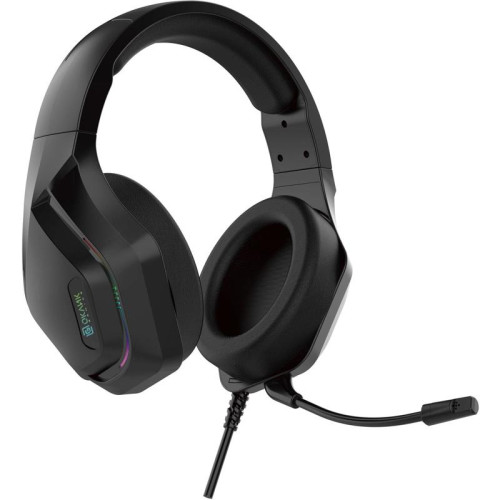 Наушники с микрофоном Oklick HS-L600G черный 2.2м мониторные USB оголовье (1939588)