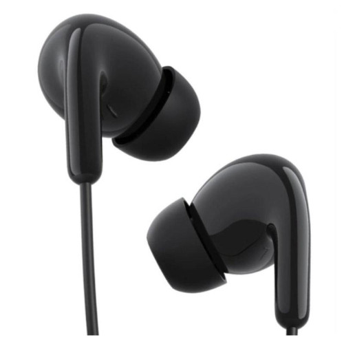 Гарнитура внутриканальные Xiaomi Type-C Earphones 1.25м черный проводные крепление за ухом (BHR8930GL)