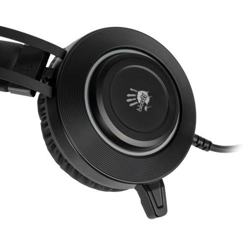 Наушники с микрофоном A4Tech Bloody G521 черный 2.3м мониторные USB оголовье (G521 (BLACK))