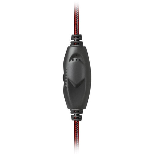 Наушники с микрофоном Defender Warhead G-370 черный/красный 2м накладные оголовье (64037)