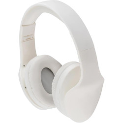 Гарнитура накладные Hyundai H-HP104 белый беспроводные bluetooth оголовье (HHP104W)