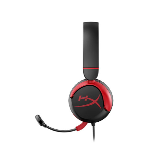 Наушники с микрофоном HyperX Cloud Mini черный/красный накладные оголовье (7G8F4AA)