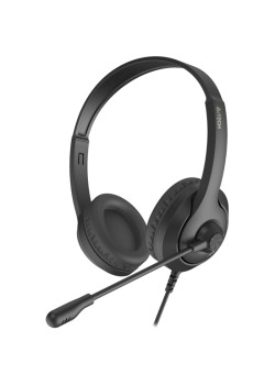 Наушники с микрофоном A4Tech Fstyler FH100i черный 1.8м накладные оголовье (FH100I (STONE BLACK))