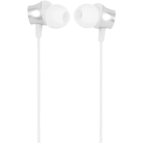 Гарнитура внутриканальные Oklick HS-S-240 1.2м белый проводные в ушной раковине (SS-E086)