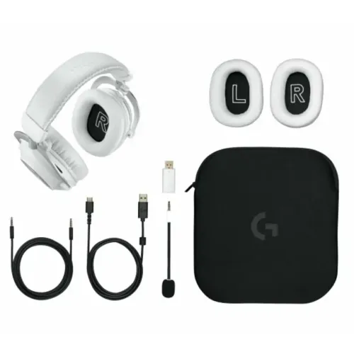 Гарнитура/ Logitech Headset G PRO X 2 LIGHTSPEED Wireless Gaming - White Гарнитура/ Logitech Headset G PRO X 2 LIGHTSPEED Wireless Gaming - White