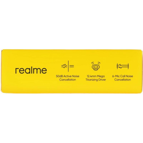 Наушники внутриканальные Realme Buds Air 5 RMA2301 белый беспроводные bluetooth в ушной раковине (631215000027)