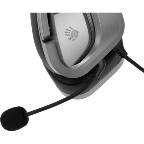 Наушники с микрофоном A4Tech Bloody G575 серый 2м мониторные USB оголовье (G575 USB/ GREY)