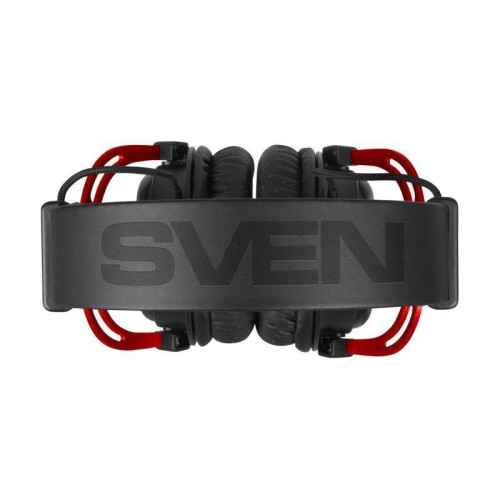 Наушники с микрофоном Sven AP-G1000MV черный/красный 2.2м мониторные оголовье (SV-020361)