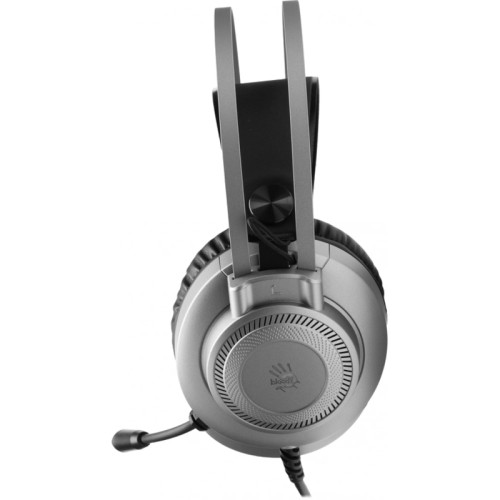 Наушники с микрофоном A4Tech Bloody J200S серый 2м мониторные USB оголовье (J200S) Наушники с микрофоном A4Tech Bloody J200S серый 2м мониторные USB оголовье (J200S)