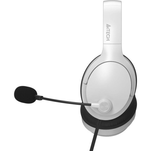 Наушники с микрофоном A4Tech Fstyler FH280U белый 2м мониторные USB оголовье