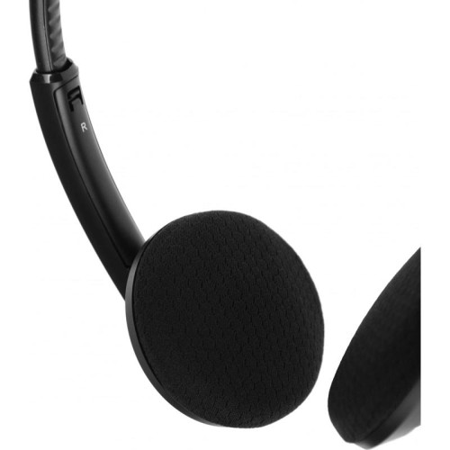 Наушники с микрофоном Acer OHW307 черный 1.8м накладные оголовье (ZL.HDSEE.002)