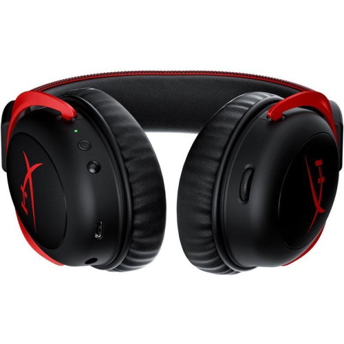 Наушники с микрофоном HyperX Cloud II (CL002) черный/красный мониторные Radio оголовье (4P5K4AA) Наушники с микрофоном HyperX Cloud II (CL002) черный/красный мониторные Radio оголовье (4P5K4AA)
