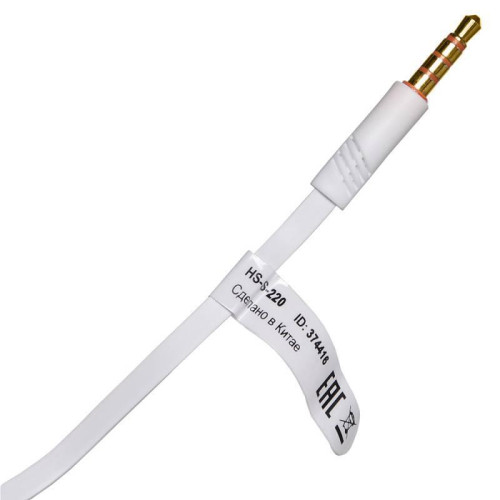 Гарнитура внутриканальные Oklick HS-S-220 1.1м белый проводные в ушной раковине (D2W) Гарнитура внутриканальные Oklick HS-S-220 1.1м белый проводные в ушной раковине (D2W)