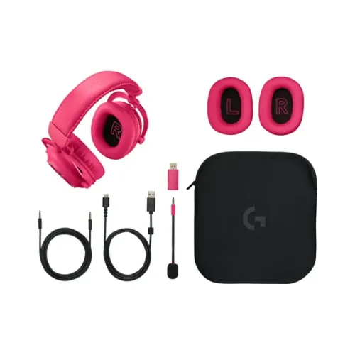 Гарнитура/ Logitech Headset G PRO X 2 LIGHTSPEED Wireless Gaming - Pink Гарнитура/ Logitech Headset G PRO X 2 LIGHTSPEED Wireless Gaming - Pink