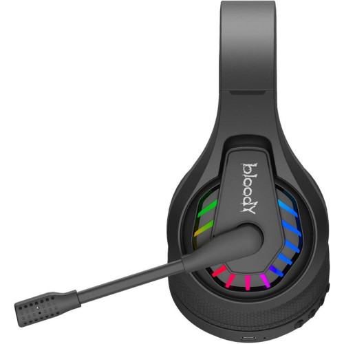 Наушники с микрофоном A4Tech Bloody GR230 черный мониторные BT оголовье (GR230)