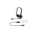 Гарнитура/ Headset Logitech PC 960 Stereo ( 20-20000Hz, mic, volume control, USB, 2.4m)