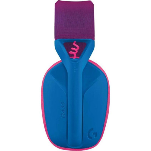 Наушники с микрофоном Logitech G435 голубой/розовый накладные BT/Radio оголовье (981-001065)
