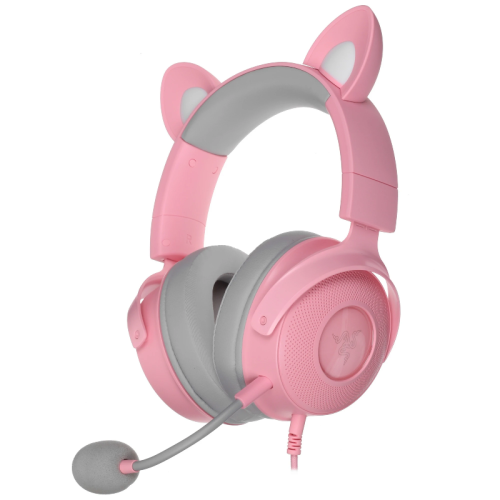 Гарнитура Razer Kraken Kitty Ed. V2 Pro - Quartz Headset/ Razer Kraken Kitty Ed. V2 Pro - Quartz Headset Гарнитура Razer Kraken Kitty Ed. V2 Pro - Quartz Headset/ Razer Kraken Kitty Ed. V2 Pro - Quartz Headset