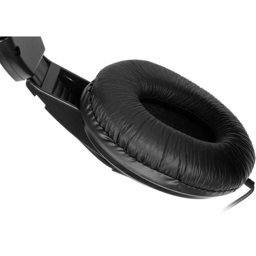 Наушники с микрофоном Оклик HS-M137V черный 1.8м мониторные оголовье (614046) Наушники с микрофоном Оклик HS-M137V черный 1.8м мониторные оголовье (614046)