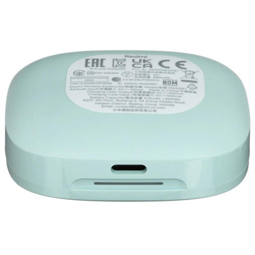 Гарнитура внутриканальные Xiaomi Redmi Buds 6 зеленый беспроводные bluetooth в ушной раковине (BHR9245GL)