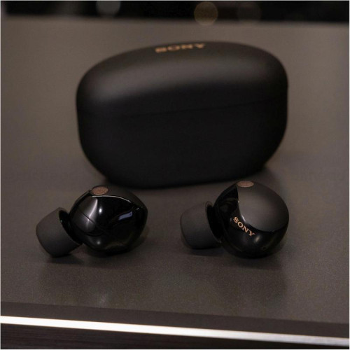 Гарнитура внутриканальные Sony WF-1000XM5 черный беспроводные bluetooth в ушной раковине (WF-1000XM5/BC)