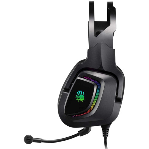 Наушники с микрофоном A4Tech Bloody G570 черный/серый 2м мониторные USB оголовье (G570 (BLACK+GREY) USB) Наушники с микрофоном A4Tech Bloody G570 черный/серый 2м мониторные USB оголовье (G570 (BLACK+GREY) USB)