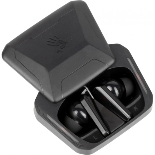 Гарнитура внутриканальные A4Tech Bloody M70 черный/красный беспроводные bluetooth в ушной раковине (M70 BLACK+ RED)