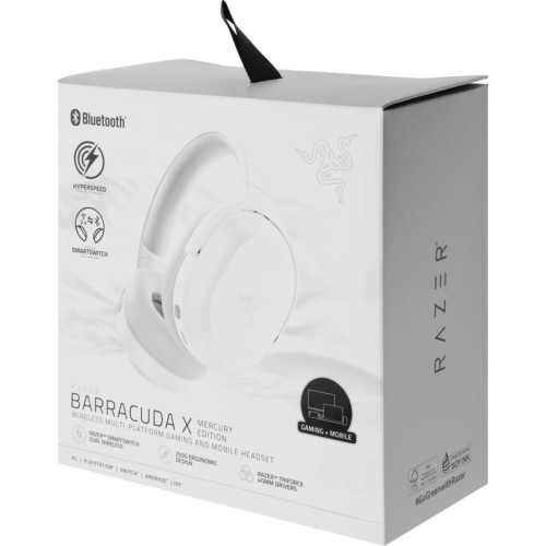 Гарнитура Razer Barracuda X Headset 2022 Mercury White/ Razer Barracuda X Headset 2022 Mercury White Гарнитура Razer Barracuda X Headset 2022 Mercury White/ Razer Barracuda X Headset 2022 Mercury White